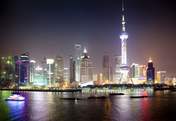 美素精选图库 中国上海的夜景