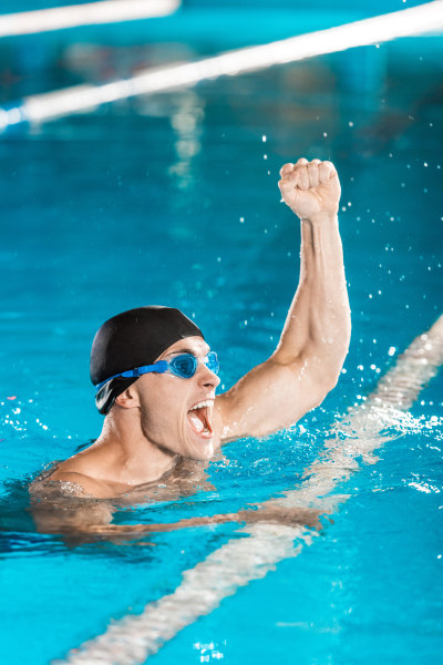 游泳健身肌肉照片图片